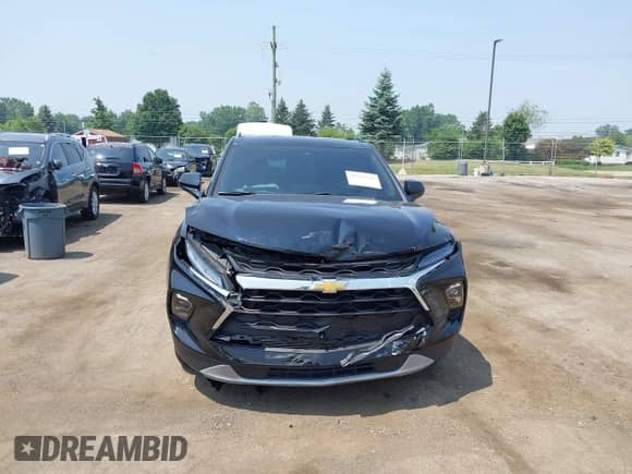 2025 Chevrolet Blazer LT with VIN 3GNKBCR44SS164719, listed as a IAAI auction lot 42745345 with 3,630 mi miles and . Bid and sale history available at DreamBid. Image 12.