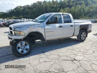 2005 Dodge 1500 SLT with VIN 1D7HU18D25S118671, listed as a Copart auction lot 84036075 with Not provided miles and Salvage title. Bid and sale history available at DreamBid. Image 1.
