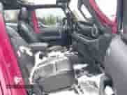 2022 Jeep Wrangler Unlimited Sahara with VIN 1C4HJXEG8NW124021, listed as a IAAI auction lot 41269073 with 33,346 mi miles and . Bid and sale history available at DreamBid. Image 5.