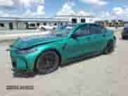 2022 BMW M3 Competition xDrive with VIN WBS43AY05NFN12563, listed as a Copart auction lot 56837075 with Not provided miles and Salvage title. Bid and sale history available at DreamBid. Image 1.