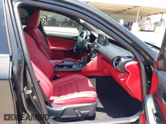 2021 Lexus IS 350 F Sport with VIN JTHGZ1B24M5037326, listed as a IAAI auction lot 42709358 with 41,653 mi miles and . Bid and sale history available at DreamBid. Image 5.