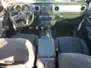 2021 Jeep Wrangler Unlimited Sahara with VIN 1C4HJXEG5MW651223, listed as a Copart auction lot 69793925 with 22,680 mi miles and Salvage title. Bid and sale history available at DreamBid. Image 8.