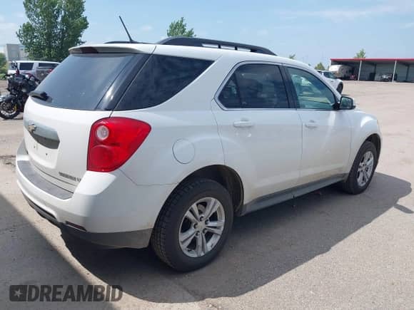 2013 Chevrolet Equinox LT with VIN 1GNFLEEKXDZ132085, listed as a IAAI auction lot 42783967 with 132,338 mi miles and . Bid and sale history available at DreamBid. Image 4.
