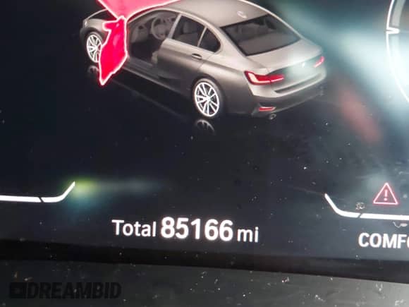 2020 BMW 3 Series 330i with VIN 3MW5R1J09L8B33802, listed as a IAAI auction lot 43166315 with 85,167 mi miles and . Bid and sale history available at DreamBid. Image 7.