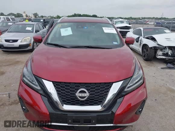 2024 Nissan Murano Platinum with VIN 5N1AZ2DS1RC117210, listed as a IAAI auction lot 42399686 with 10,929 mi miles and . Bid and sale history available at DreamBid. Image 12.