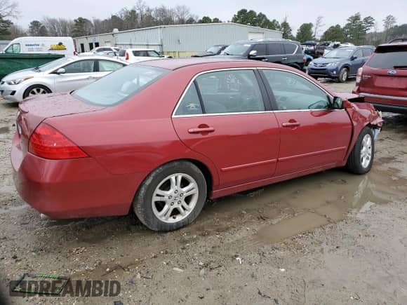 2007 Honda Accord LX SE с VIN 1HGCM55307A125569, выставлен на аукционе Copart как лот 44237105 с пробегом 96 058 миль миль и Чистый • Clean title. История ставок и продаж доступна на DreamBid. Изображение 3.