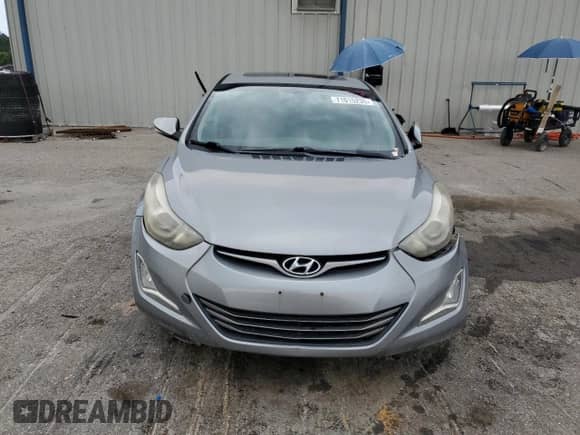 2015 Hyundai Elantra Sport with VIN KMHDH4AH9FU370849, listed as a Copart auction lot 71015235 with 165,554 mi miles and Salvage title. Bid and sale history available at DreamBid. Image 5.