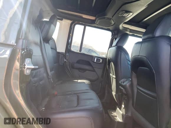 2023 Jeep Wrangler Sahara Altitude with VIN 1C4HJXEG5PW618713, listed as a Copart auction lot 48516485 with 22,293 mi miles and Salvage title. Bid and sale history available at DreamBid. Image 11.