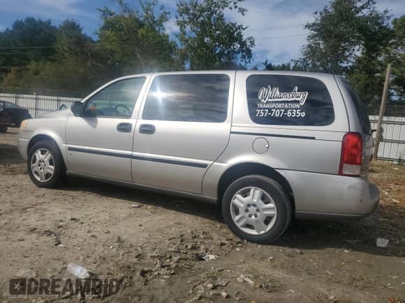 2006 Chevrolet Uplander LS с VIN 1GNDV23L26D145568, выставлен на аукционе Copart как лот 84746825 с пробегом 122 405 миль миль и Чистый • Clean title. История ставок и продаж доступна на DreamBid. Изображение 2.