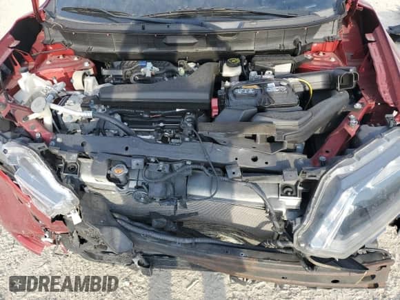 2016 Nissan Rogue SV with VIN KNMAT2MT9GP685645, listed as a Copart auction lot 81644375 with 57,787 mi miles and Salvage title. Bid and sale history available at DreamBid. Image 12.