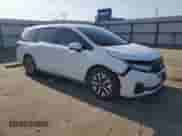 2025 Honda Odyssey EX-L с VIN 5FNRL6H61SB039176, выставлен на аукционе Copart как лот 70780845 с пробегом 18 896 миль миль и Списание • Salvage title. История ставок и продаж доступна на DreamBid. Изображение 4.