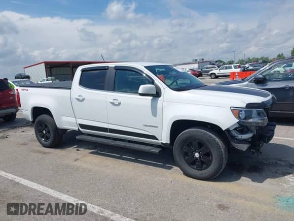 2019 Chevrolet Colorado 4WD Work Truck with VIN 1GCGTBENXK1121072, listed as a IAAI auction lot 42095189 with 51,173 mi miles and . Bid and sale history available at DreamBid. Image 14.