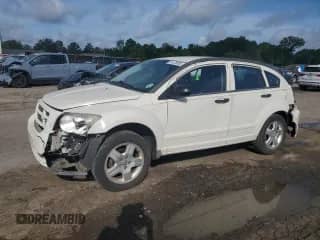 2008 Dodge Caliber SXT with VIN 1B3HB48C48D590860, listed as a Copart auction lot 54125585 with 242,177 mi miles and Salvage title. Bid and sale history available at DreamBid. Image 1.