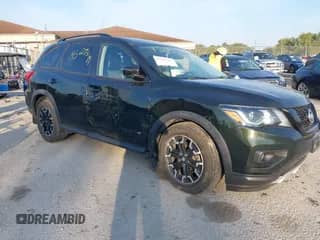 2019 Nissan Pathfinder SL with VIN 5N1DR2MM7KC650022, listed as a IAAI auction lot 43227519 with 123,684 mi miles and . Bid and sale history available at DreamBid. Image 1.