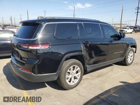 2022 Jeep Grand Cherokee Limited z VIN 1C4RJJBG6N8631199, wystawiony jako Copart lot #91059125 z przebiegiem 25 010 mil mil oraz Szkoda całkowita • Salvage title. Historia ofert i sprzedaży dostępna na DreamBid. Obrazek 3.