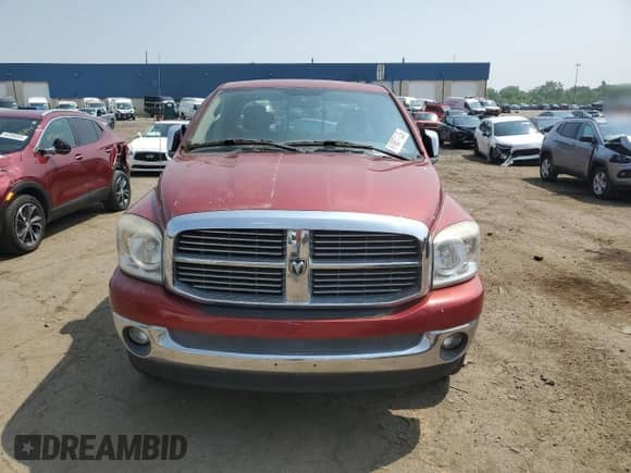 2007 Dodge 1500 SLT with VIN 1D7HU18207J518624, listed as a Copart auction lot 64807465 with 155,957 mi miles and Clean title. Bid and sale history available at DreamBid. Image 5.