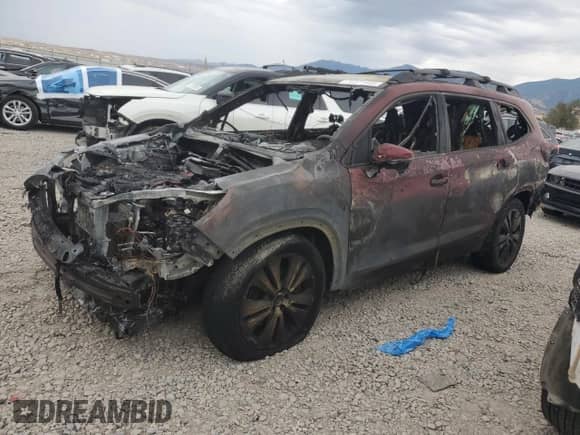 2021 Subaru Ascent Limited with VIN 4S4WMAMD7M3443960, listed as a Copart auction lot 70371485 with Not provided miles and Salvage title. Bid and sale history available at DreamBid. Image 1.