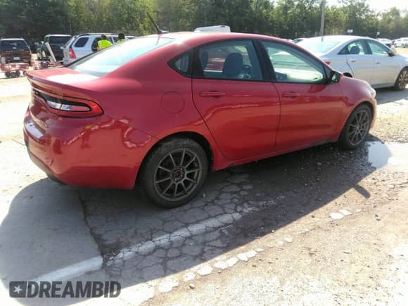 2013 Dodge Dart SXT with VIN 1C3CDFBH7DD640491, listed as a IAAI auction lot 42762396 with 176,933 mi miles and . Bid and sale history available at DreamBid. Image 4.