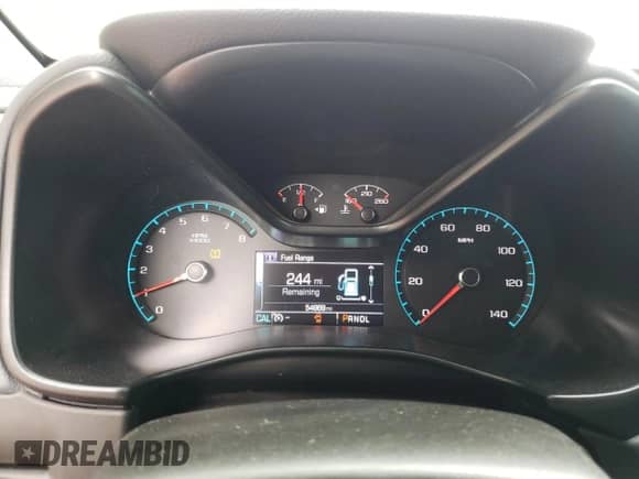 2018 Chevrolet Colorado 4WD Z71 with VIN 1GCGTDEN8J1126345, listed as a Copart auction lot 83864895 with 54,969 mi miles and Salvage title. Bid and sale history available at DreamBid. Image 9.