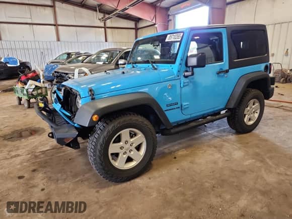 2017 Jeep Wrangler Sport with VIN 1C4AJWAG2HL747223, listed as a Copart auction lot 85710265 with 42,919 mi miles and Clean title. Bid and sale history available at DreamBid. Image 1.