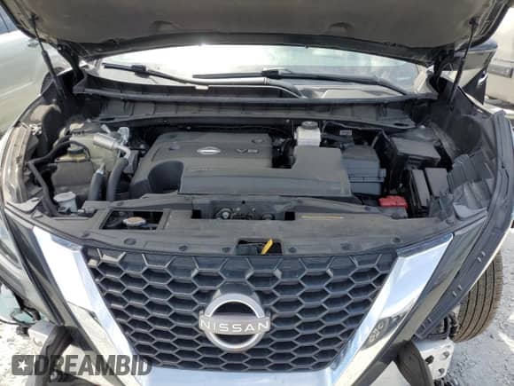 2023 Nissan Murano SV with VIN 5N1AZ2BS8PC110271, listed as a Copart auction lot 82000535 with 53,541 mi miles and Salvage title. Bid and sale history available at DreamBid. Image 12.