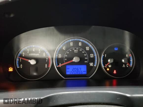 2008 Hyundai Santa Fe GLS с VIN 5NMSG73D58H154288, выставлен на аукционе Copart как лот 67593954 с пробегом 220 855 миль миль и Чистый • Clean title. История ставок и продаж доступна на DreamBid. Изображение 9.