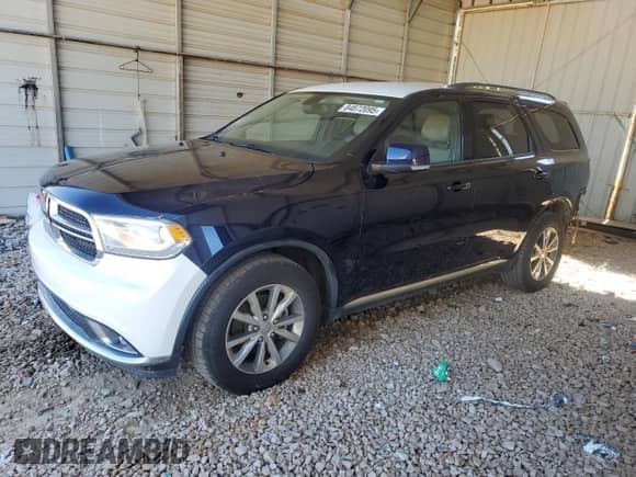 2014 Dodge Durango Limited with VIN 1C4RDHDG6EC489706, listed as a Copart auction lot 84872095 with 148,586 mi miles and Salvage title. Bid and sale history available at DreamBid. Image 1.