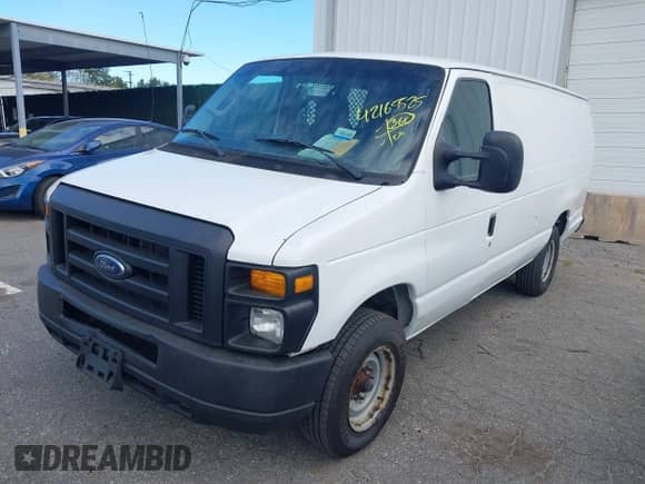 2011 Ford Econoline Cargo Commercial z VIN 1FTSS3EL1BDA24066, wystawiony jako IAAI lot #42165525 z przebiegiem 156 651 mil mil oraz . Historia ofert i sprzedaży dostępna na DreamBid. Obrazek 2.