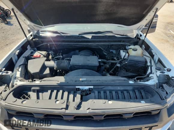2022 Chevrolet Silverado 2500HD Work Truck with VIN 1GC2WLE72NF332427, listed as a Copart auction lot 80294605 with 115,005 mi miles and Salvage title. Bid and sale history available at DreamBid. Image 11.