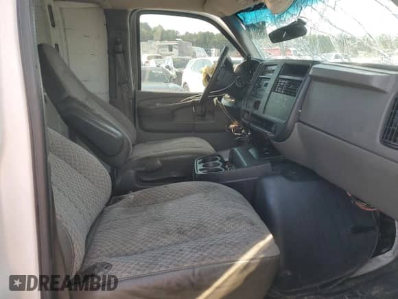2006 Chevrolet Express Cargo с VIN 1GCFG15T261145400, выставлен на аукционе Copart как лот 84548725 с пробегом Не указан миль и Списание • Salvage title. История ставок и продаж доступна на DreamBid. Изображение 11.