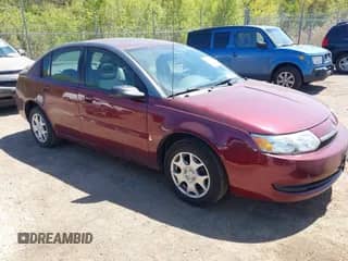 2003 Saturn ION ION 2 with VIN 1G8AJ52F03Z151933, listed as a IAAI auction lot 42232290 with 40,098 mi miles and . Bid and sale history available at DreamBid. Image 1.