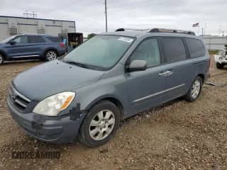 2007 Hyundai Entourage GLS с VIN KNDMC233276029811, выставлен на аукционе Copart как лот 81155265 с пробегом 183 268 миль миль и Чистый • Clean title. История ставок и продаж доступна на DreamBid. Изображение 1.