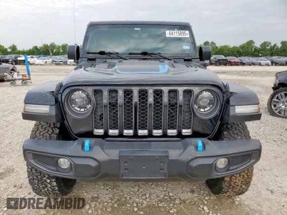 2023 Jeep Wrangler Rubicon с VIN 1C4JJXR67PW566519, выставлен на аукционе Copart как лот 64115895 с пробегом 23 485 миль миль и Списание • Salvage title. История ставок и продаж доступна на DreamBid. Изображение 5.