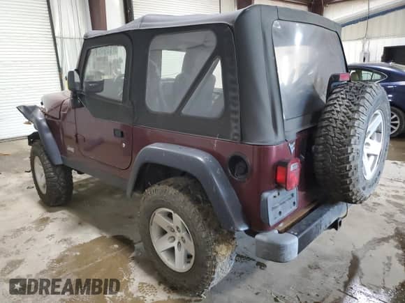 2003 Jeep Wrangler Rubicon с VIN 1J4FA69S83P333373, выставлен на аукционе Copart как лот 61899575 с пробегом 101 120 миль миль и Списание • Salvage title. История ставок и продаж доступна на DreamBid. Изображение 2.