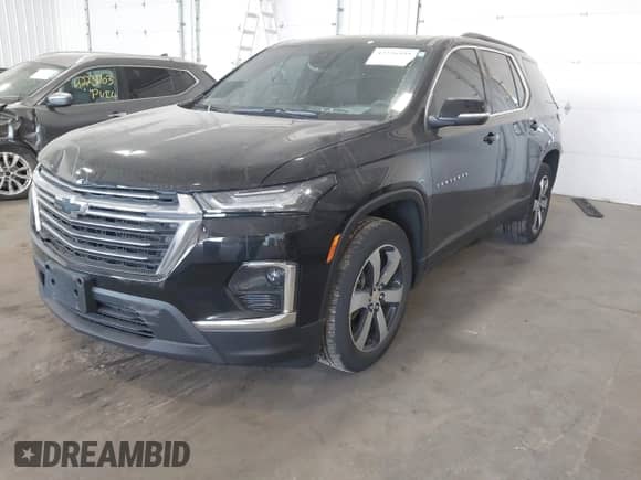 2023 Chevrolet Traverse LT with VIN 1GNEVHKW7PJ322847, listed as a IAAI auction lot 42226999 with 20,333 mi miles and . Bid and sale history available at DreamBid. Image 17.