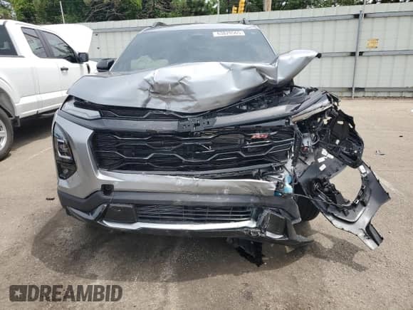 2025 Chevrolet Equinox FWD RS с VIN 3GNAXLEG2SL105787, выставлен на аукционе Copart как лот 63820565 с пробегом 11 445 миль миль и Списание • Salvage title. История ставок и продаж доступна на DreamBid. Изображение 5.