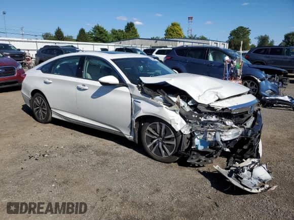 2022 Honda Accord EX-L with VIN 1HGCV3F54NA008480, listed as a Copart auction lot 70864615 with 24,111 mi miles and Salvage title. Bid and sale history available at DreamBid. Image 4.