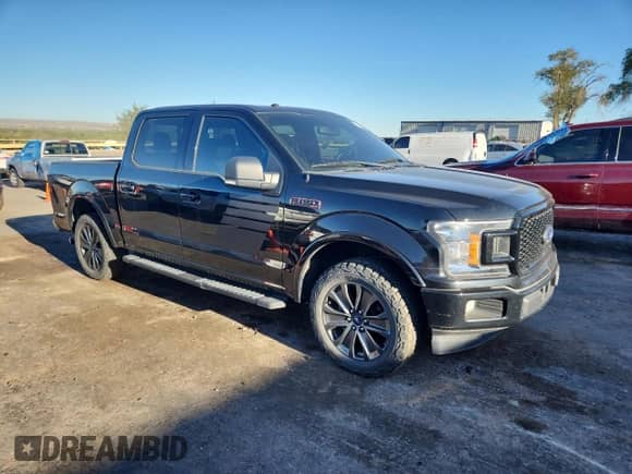 2018 Ford F-150 XLT z VIN 1FTEW1EP0JFC94417, wystawiony jako Copart lot #84038535 z przebiegiem 84 624 mil mil oraz Szkoda całkowita • Salvage title. Historia ofert i sprzedaży dostępna na DreamBid. Obrazek 4.