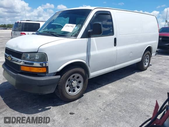 2013 Chevrolet Express Cargo with VIN 1GCSGAFX8D1113984, listed as a IAAI auction lot 42963784 with 178,507 mi miles and . Bid and sale history available at DreamBid. Image 19.