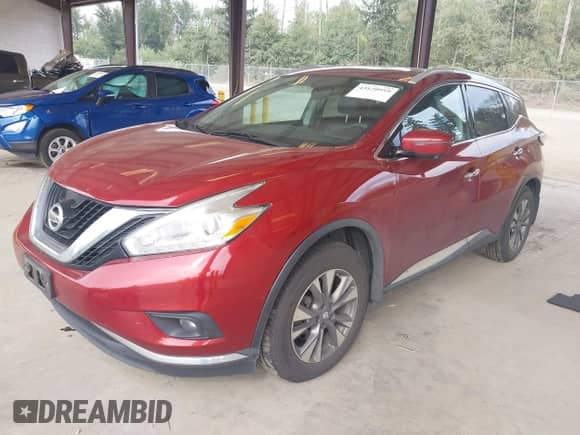 2017 Nissan Murano S with VIN 5N1AZ2MH4HN175500, listed as a IAAI auction lot 43120959 with 121,702 mi miles and . Bid and sale history available at DreamBid. Image 2.