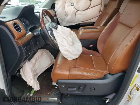 2016 Toyota Tundra Platinum with VIN 5TFGW5F19GX207773, listed as a Copart auction lot 51948075 with Not provided miles and Salvage title. Bid and sale history available at DreamBid. Image 7.