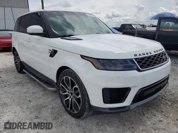2018 Land Rover Range Rover Sport SE with VIN SALWG2RV2JA401442, listed as a Copart auction lot 80632275 with 78,375 mi miles and Salvage title. Bid and sale history available at DreamBid. Image 4.