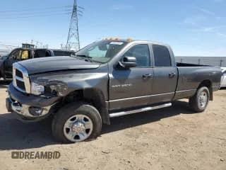 2003 Dodge RAM with VIN 3D7LU38623G823580, listed as a Copart auction lot 58067545 with 212,485 mi miles and Salvage title. Bid and sale history available at DreamBid. Image 1.