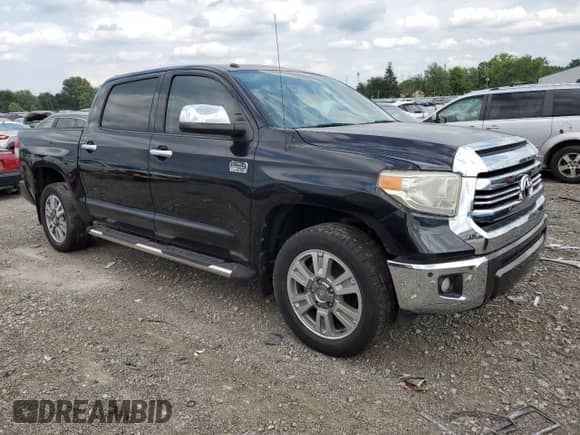 2016 Toyota Tundra Platinum with VIN 5TFGW5F13GX193286, listed as a Copart auction lot 56294934 with Not provided miles and Clean title. Bid and sale history available at DreamBid. Image 4.