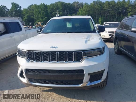 2023 Jeep Grand Cherokee Laredo with VIN 1C4RJKAG5P8881804, listed as a IAAI auction lot 42574642 with 54,046 mi miles and . Bid and sale history available at DreamBid. Image 12.