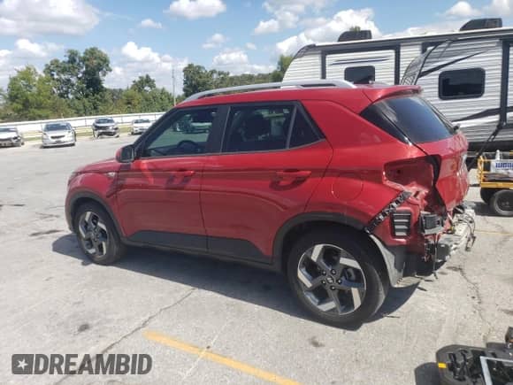 2020 Hyundai Venue SEL with VIN KMHRC8A34LU029094, listed as a Copart auction lot 71831774 with 47,918 mi miles and Salvage title. Bid and sale history available at DreamBid. Image 2.