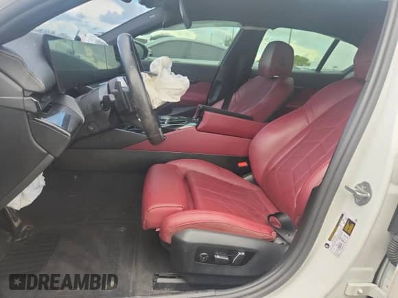 2024 BMW 5 Series 530i with VIN WBA43FJ06RCP97096, listed as a Copart auction lot 81624815 with 48,910 mi miles and Non repairable. Bid and sale history available at DreamBid. Image 7.