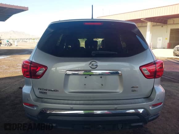 2017 Nissan Pathfinder SV with VIN 5N1DR2MM3HC696441, listed as a IAAI auction lot 42551768 with 85,578 mi miles and . Bid and sale history available at DreamBid. Image 16.