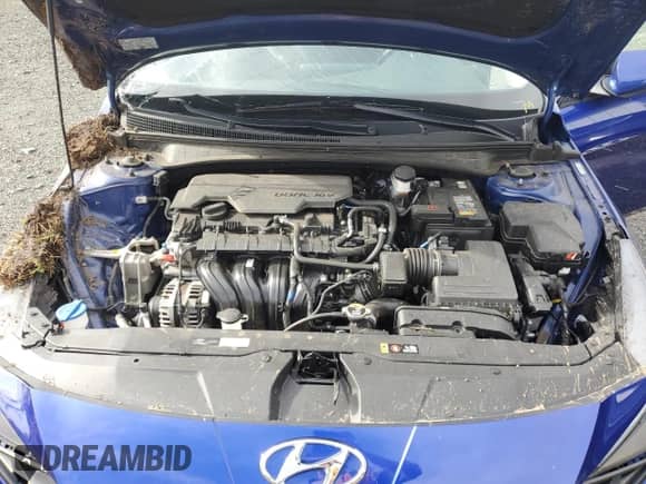 2023 Hyundai Elantra SEL with VIN KMHLS4AG1PU613110, listed as a Copart auction lot 86610425 with 33,433 mi miles and Salvage title. Bid and sale history available at DreamBid. Image 11.