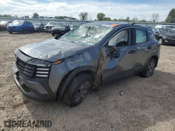 2025 Nissan Kicks S с VIN 3N8AP6BB5SL336836, выставлен на аукционе Copart как лот 80787155 с пробегом Не указан миль и Списание • Salvage title. История ставок и продаж доступна на DreamBid. Изображение 1.